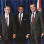 President George W. Bush, Rep.Carlos L. Valdes and Governor Jeb Bush